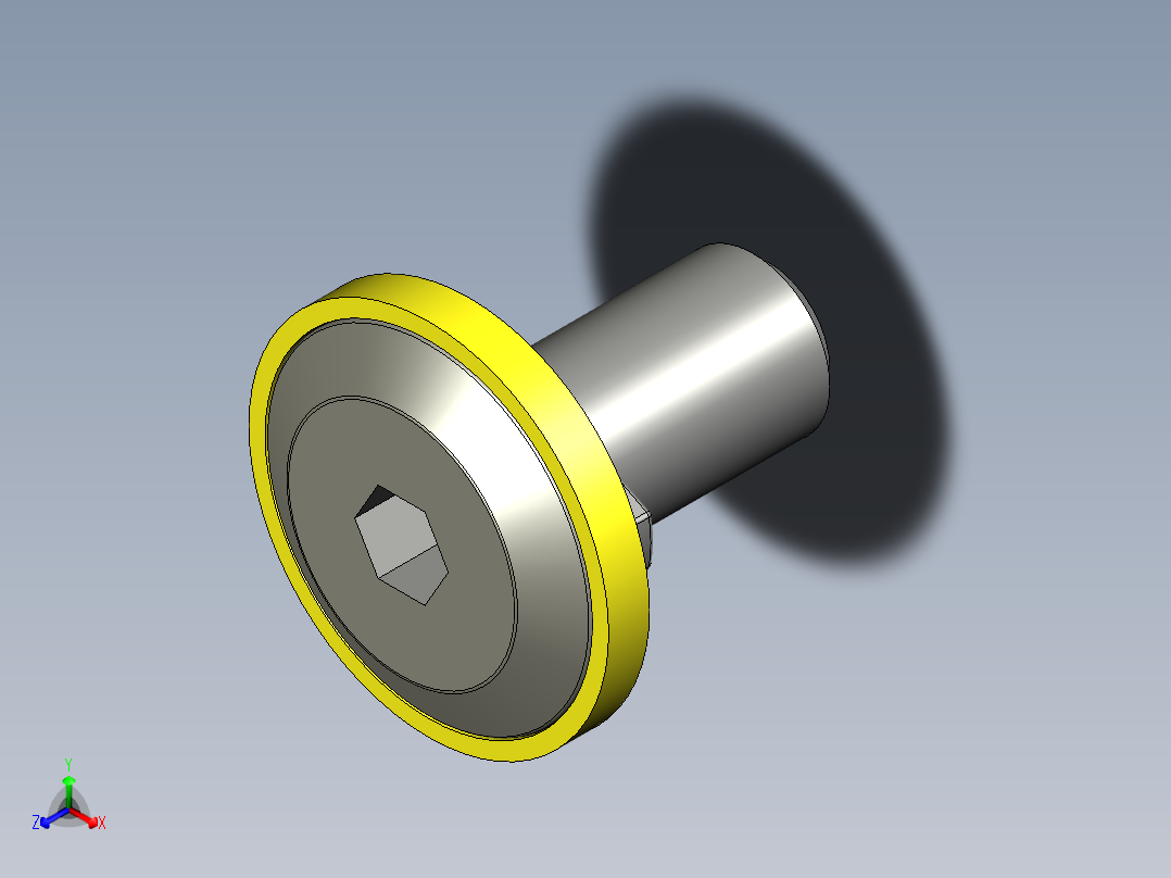 Victa 割草机 - 螺栓 + 清洗正等轴测图