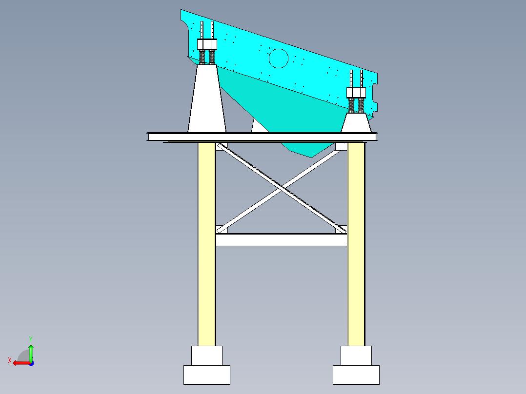 B3003855-振动筛后视图