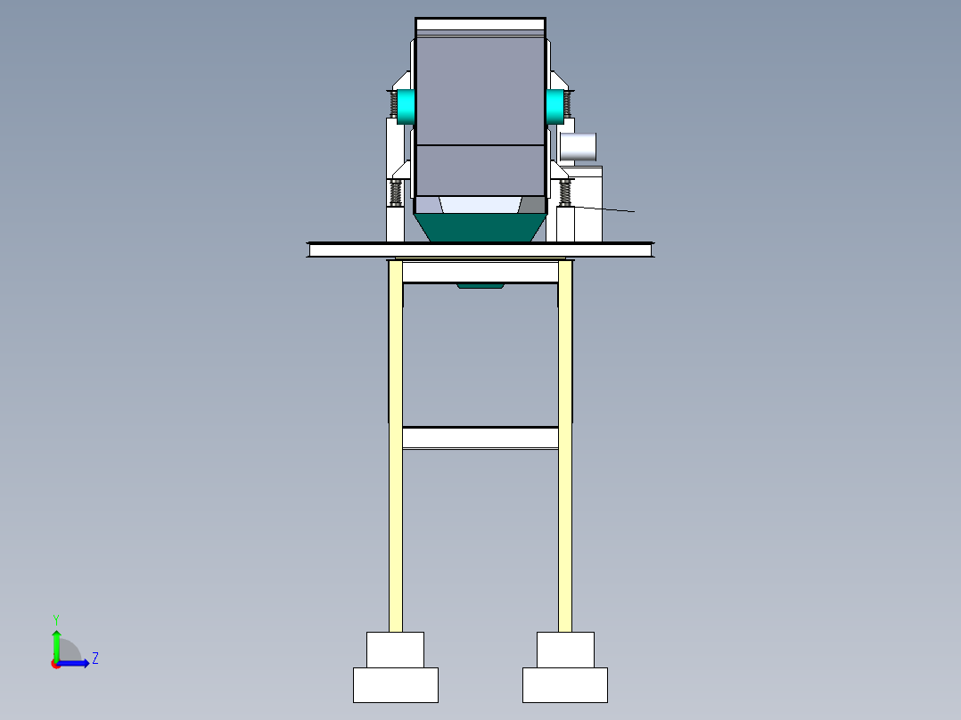 B3003855-振动筛左视图