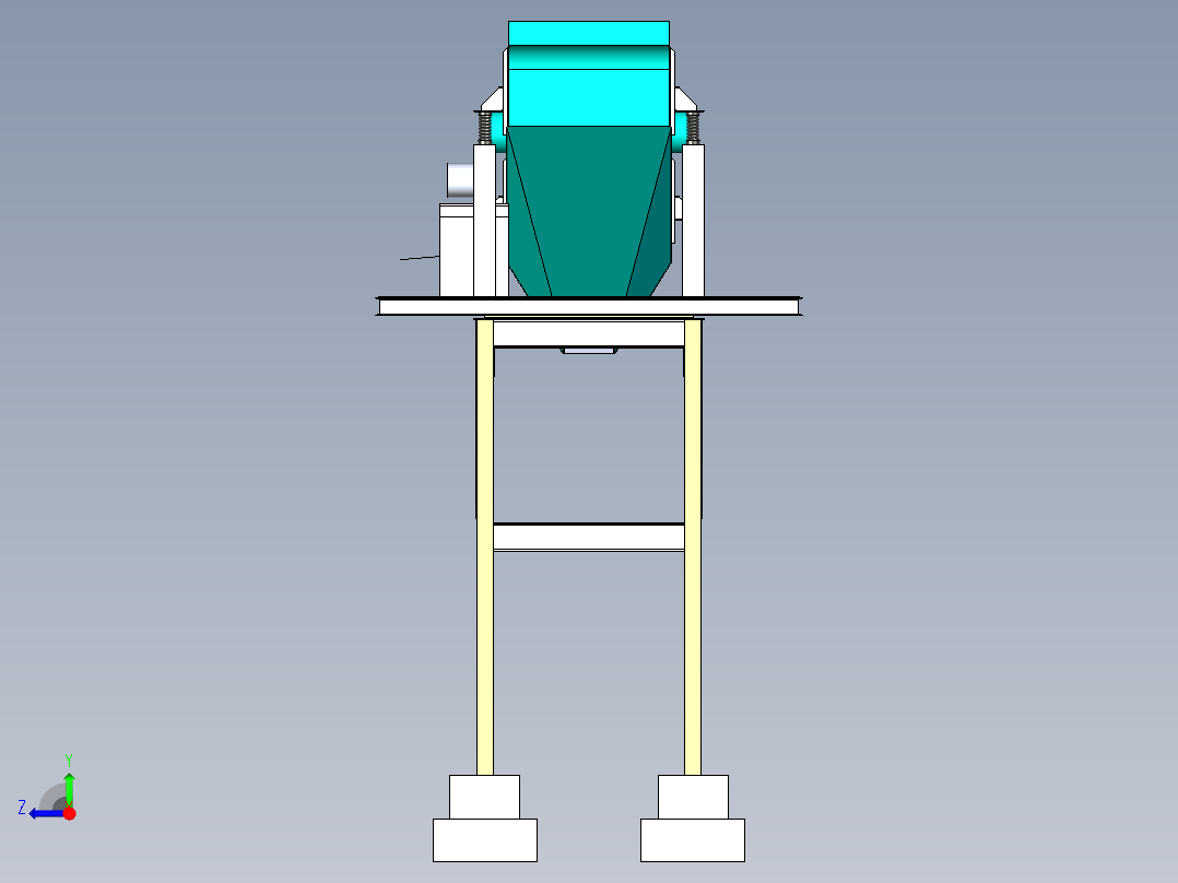 B3003855-振动筛右视图