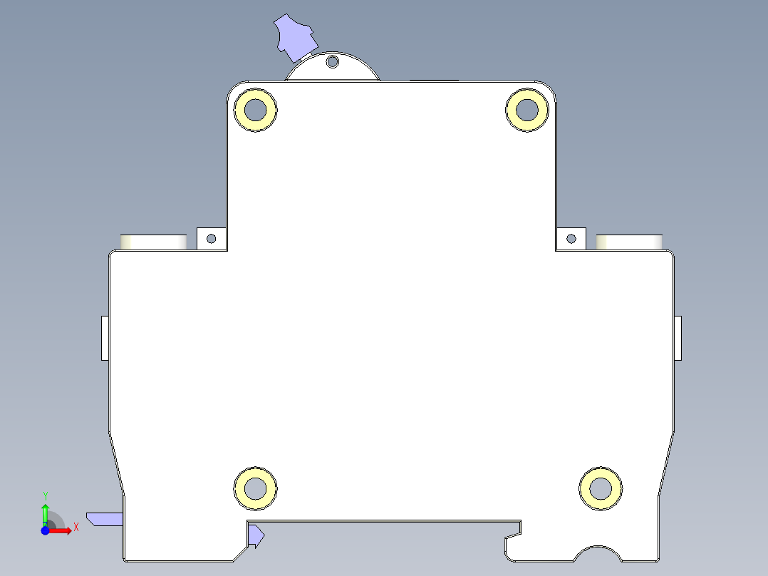 DZ47-60空气开关前视图