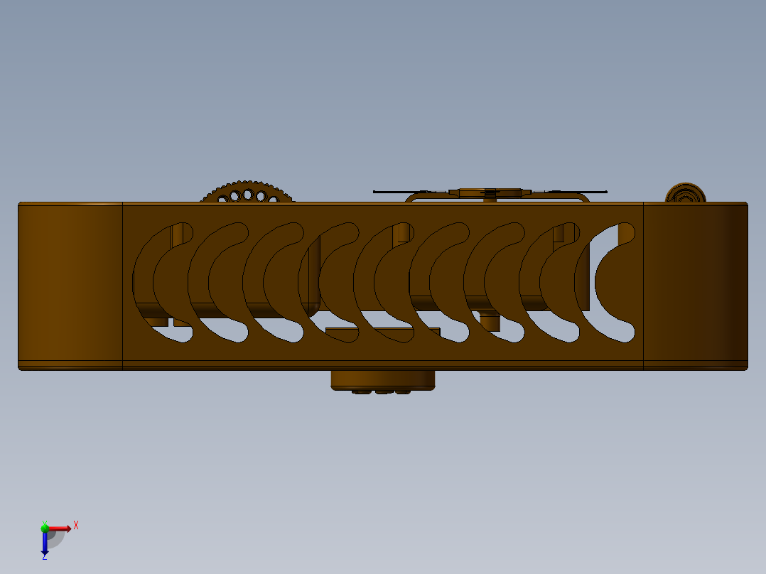 吸尘器(16)俯视图