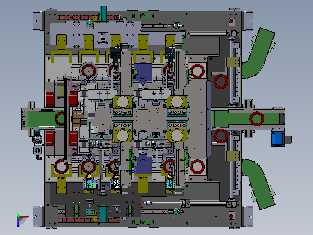 LXYC-BOSS斜法兰端面内壁检测机