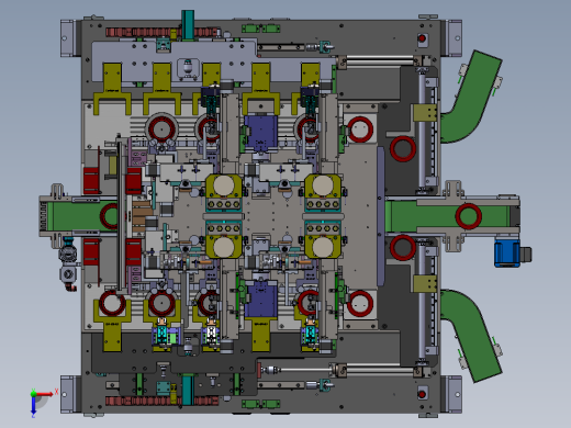 LXYC-BOSS斜法兰端面内壁检测机