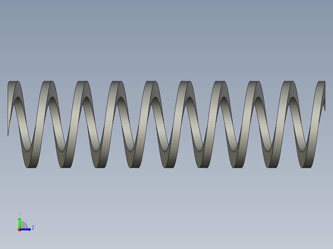 弹簧(三益)CSSWY11-50左视图