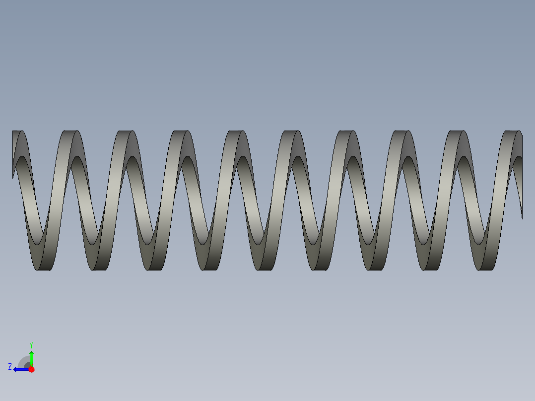 弹簧(三益)CSSWY11-50右视图