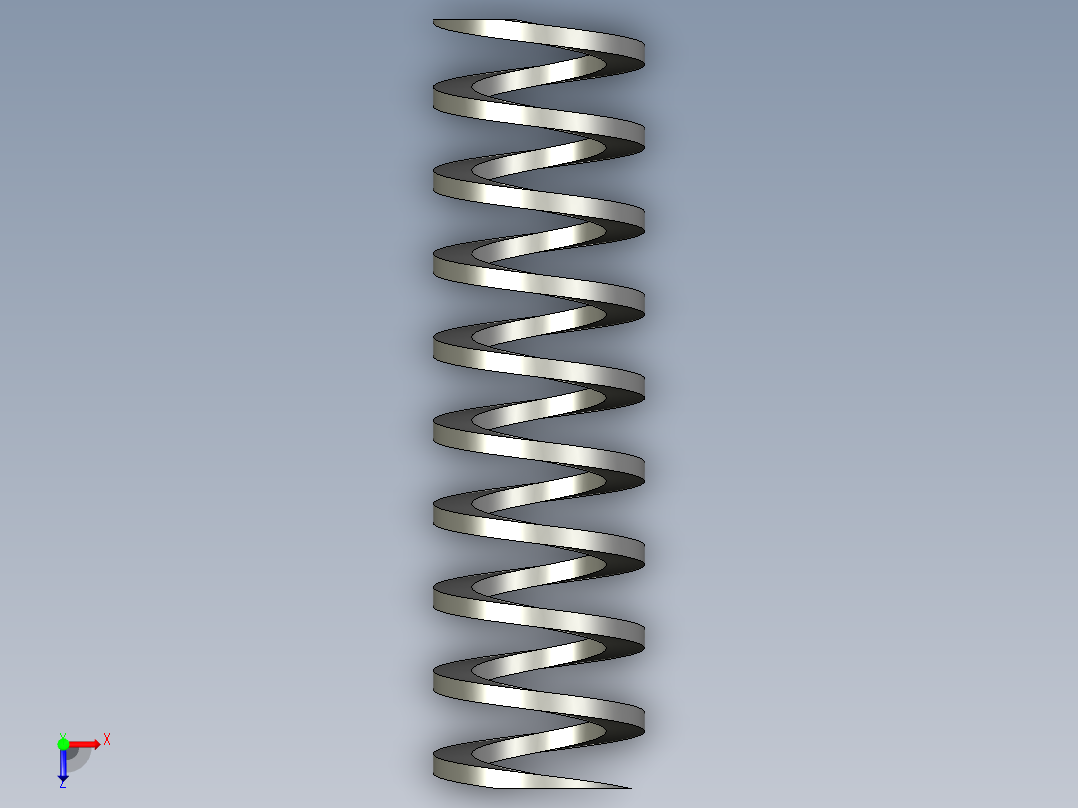 弹簧(三益)CSSWY11-50俯视图