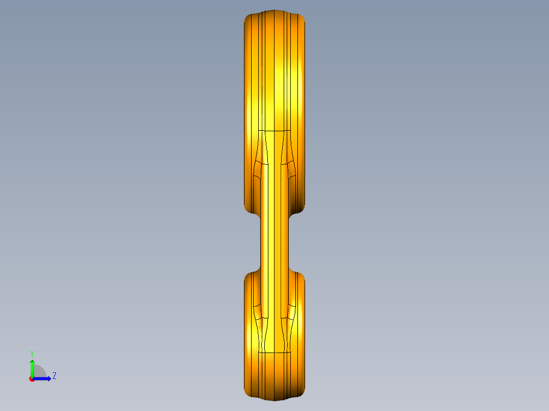 连杆锤锻模课程设计  高左视图