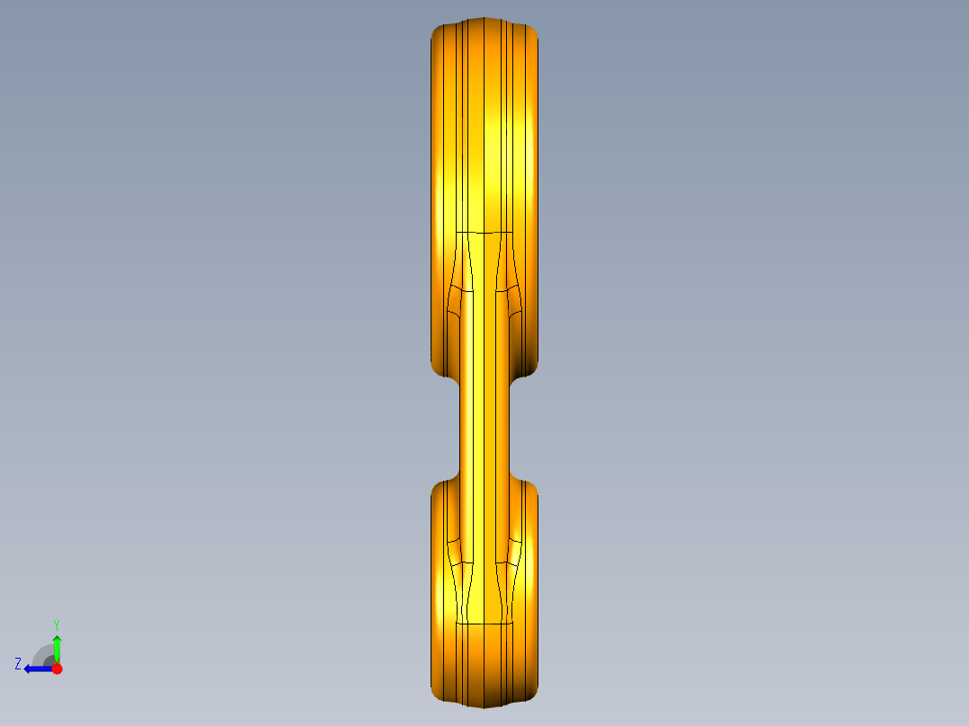 连杆锤锻模课程设计  高右视图