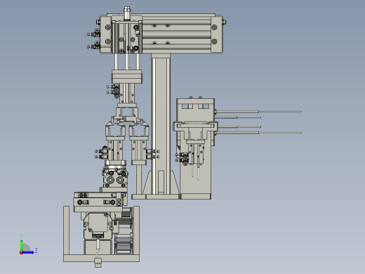 CZXD191019-02绳子头部处理机构左视缩略图