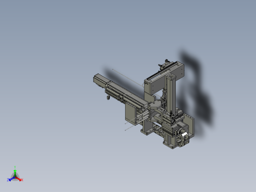 CZXD191019-02绳子头部处理机构正等轴测缩略图
