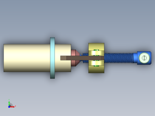 带轮拉马模型设计前视缩略图