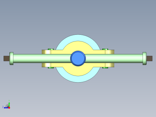 带轮拉马模型设计右视缩略图