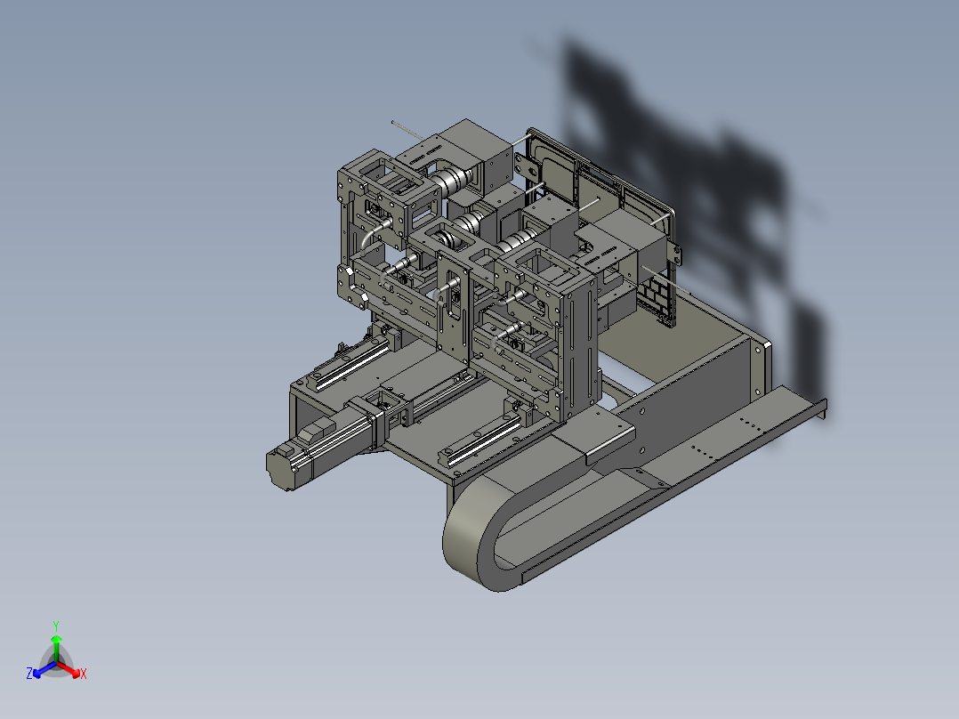 06-00CCD升降整组主视图