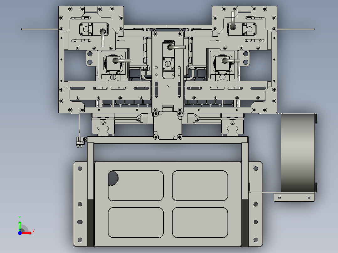06-00CCD升降整组前视图