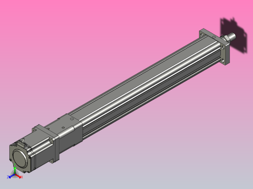 伺服电缸SOE50-L10-C-S400-D-FA-A-P75-D3
