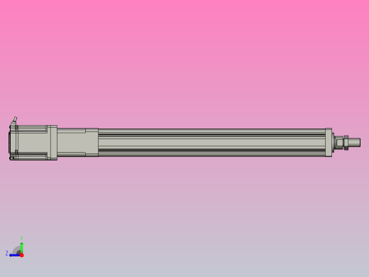 伺服电缸SOE50-L10-C-S400-D-FA-A-P75-D3右视缩略图