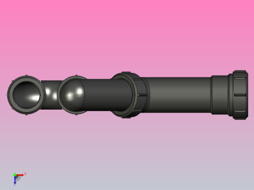 PP通用S存水弯P存水弯40X50MM俯视缩略图
