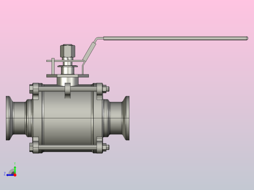 IQP-01手动卡式球阀[IQP-01-1.5s]右视缩略图