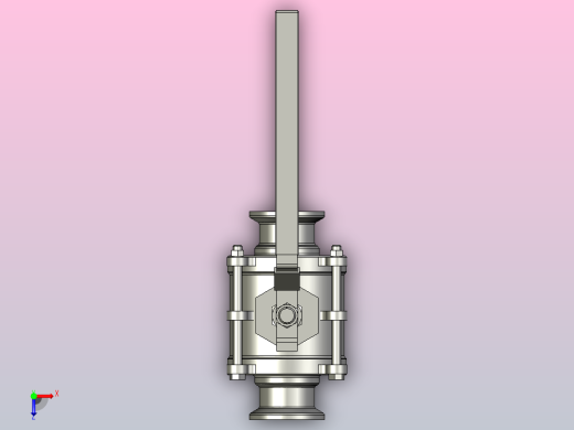 IQP-01手动卡式球阀[IQP-01-1.5s]俯视缩略图