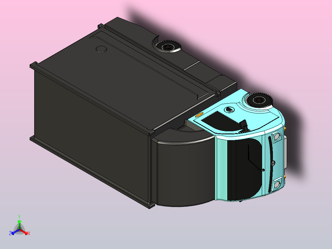 塔塔（Tata Ace Pro Ev Mini）卡车正等轴测图