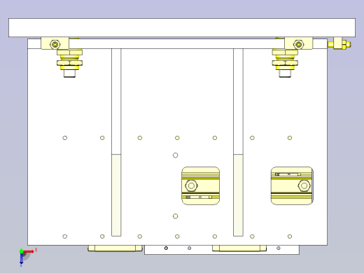 2种工件电气特性检测机构3D图俯视缩略图