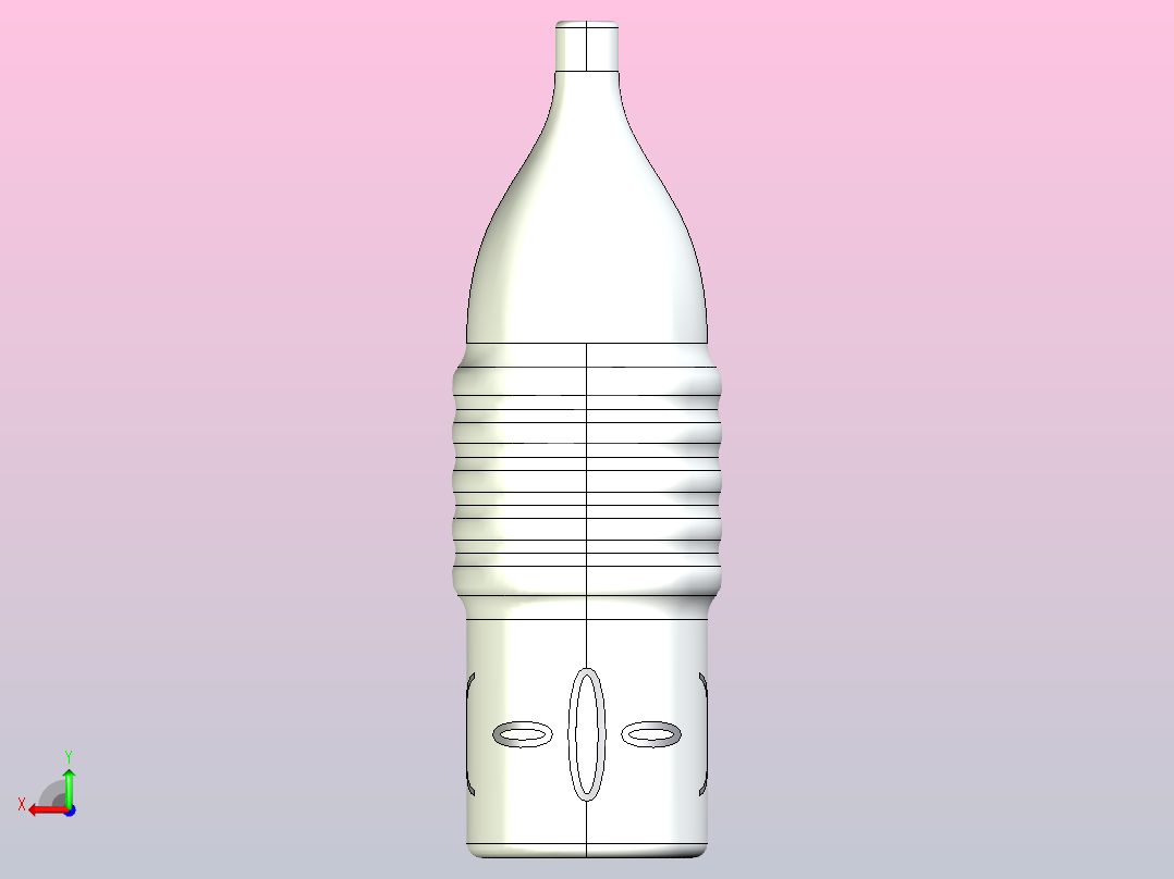 玻璃瓶3后视图
