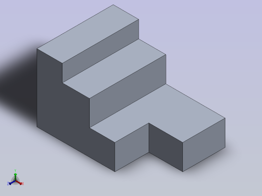 SOLIDWORKS新手级零件P1正等轴测缩略图