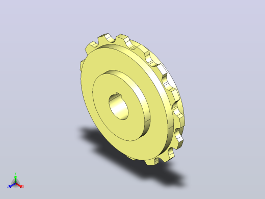 JS 82.6-15T-R30-C1机加工主动轮