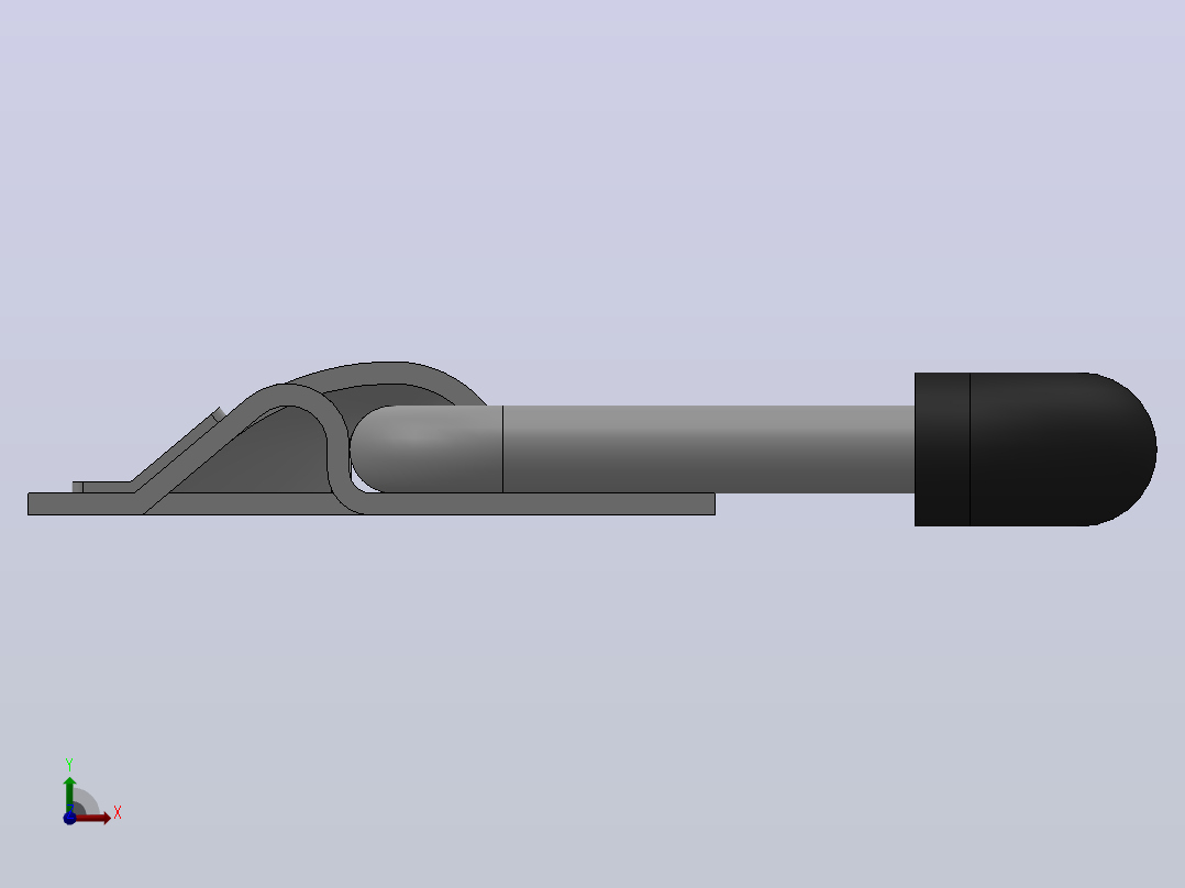 LS504-2拉手[LS504-2] (2)前视图