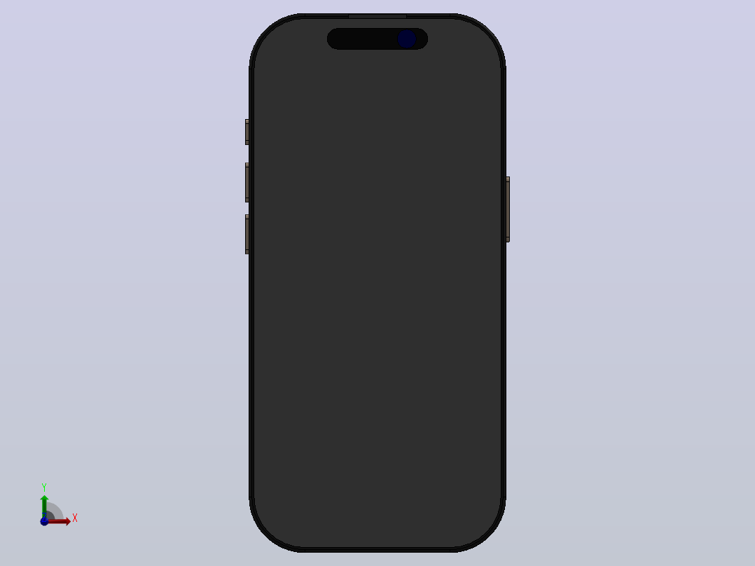 苹果手机iphone 16 Pro前视图