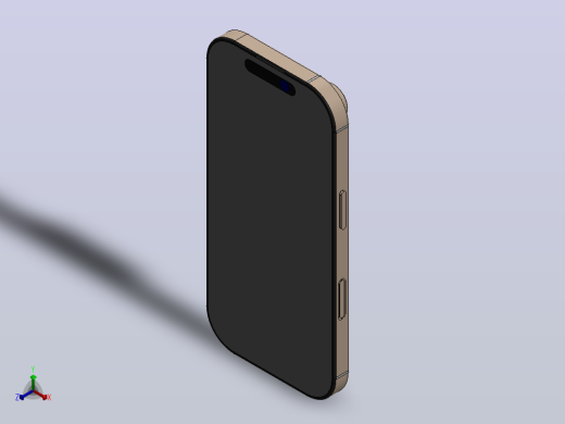 苹果手机iphone 16 Pro正等轴测缩略图
