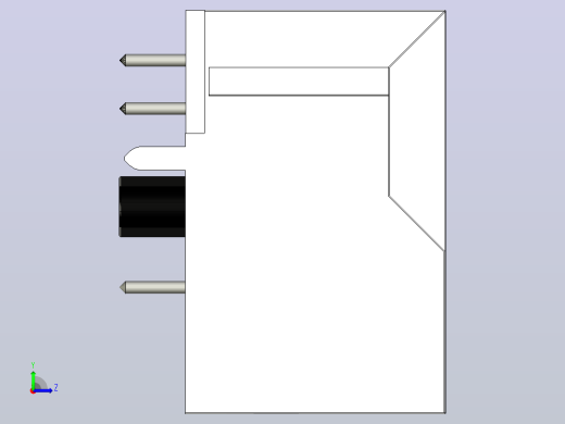 用于pcb 15的rj45左视缩略图