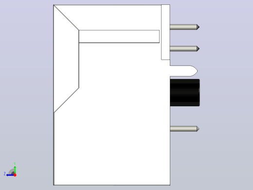 用于pcb 15的rj45右视缩略图