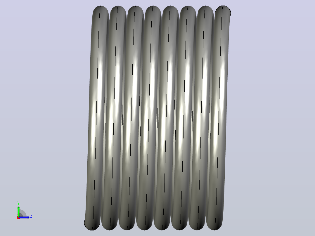 扭转弹簧torsion_spring_t014-360-125-x-l左视图