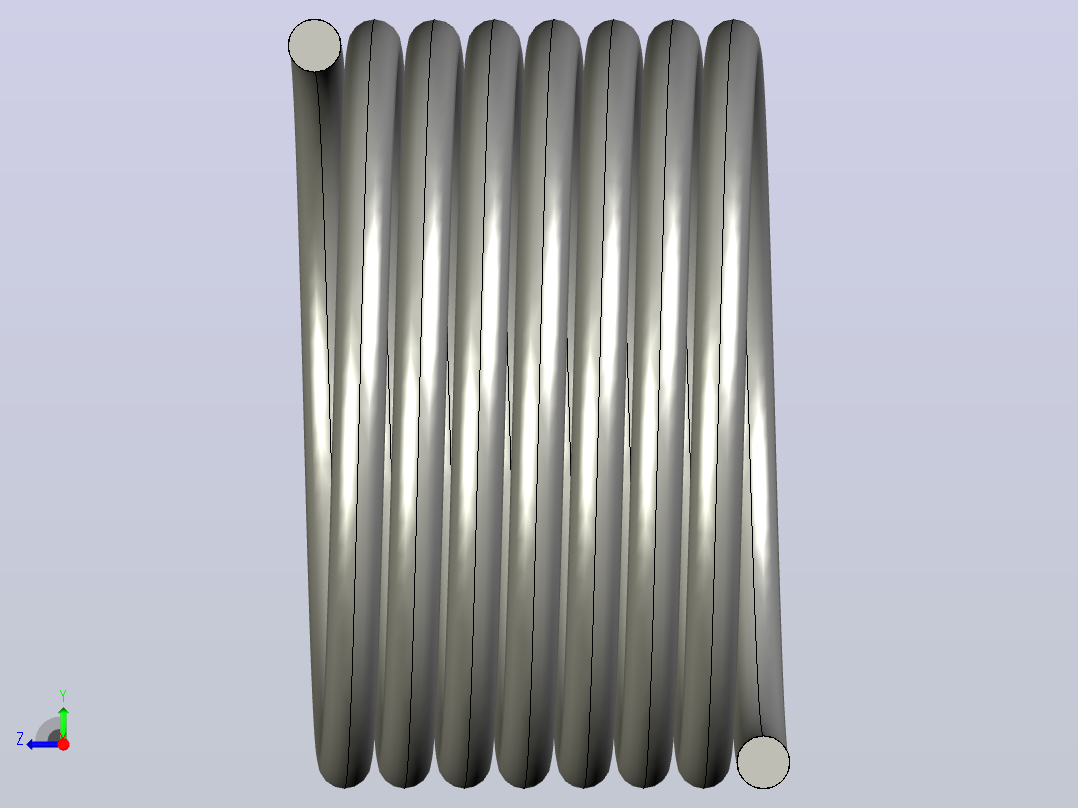 扭转弹簧torsion_spring_t014-360-125-x-l右视图