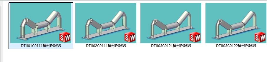 DT2槽型托辊5001400