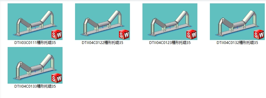 DT2槽型托辊5001400