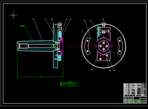 锥套工艺车床夹具 cad+说明书缩略图