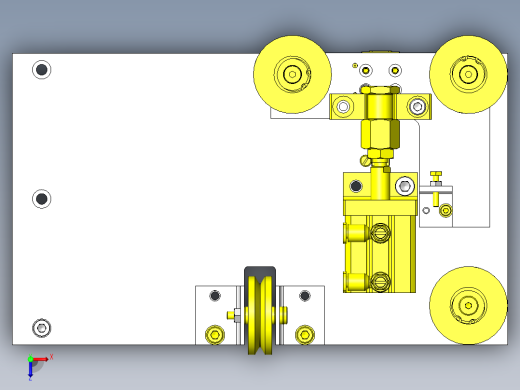 钢丝式卷帘俯视缩略图