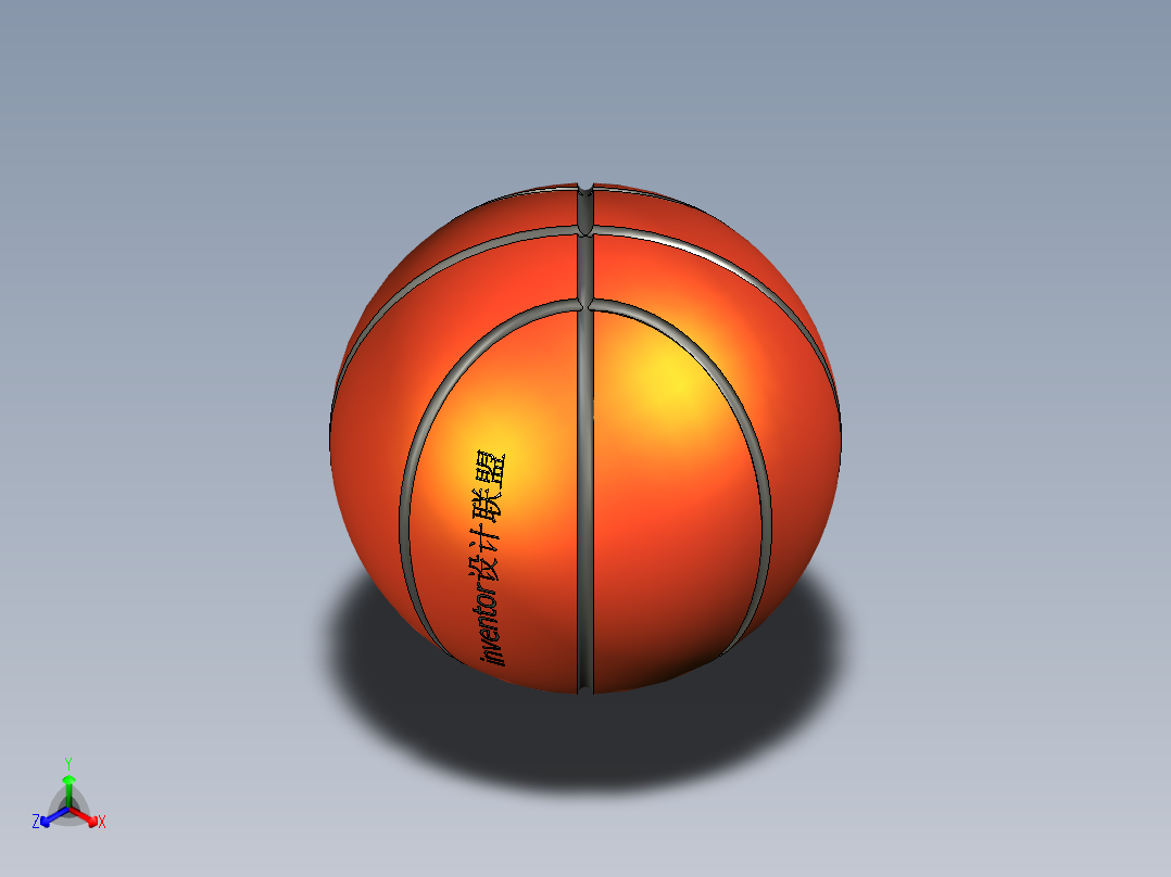 漂亮的篮球模型