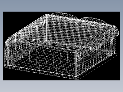 室内家具和灯具等的模型十-J-B11