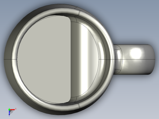solidworks 心形水杯俯视缩略图
