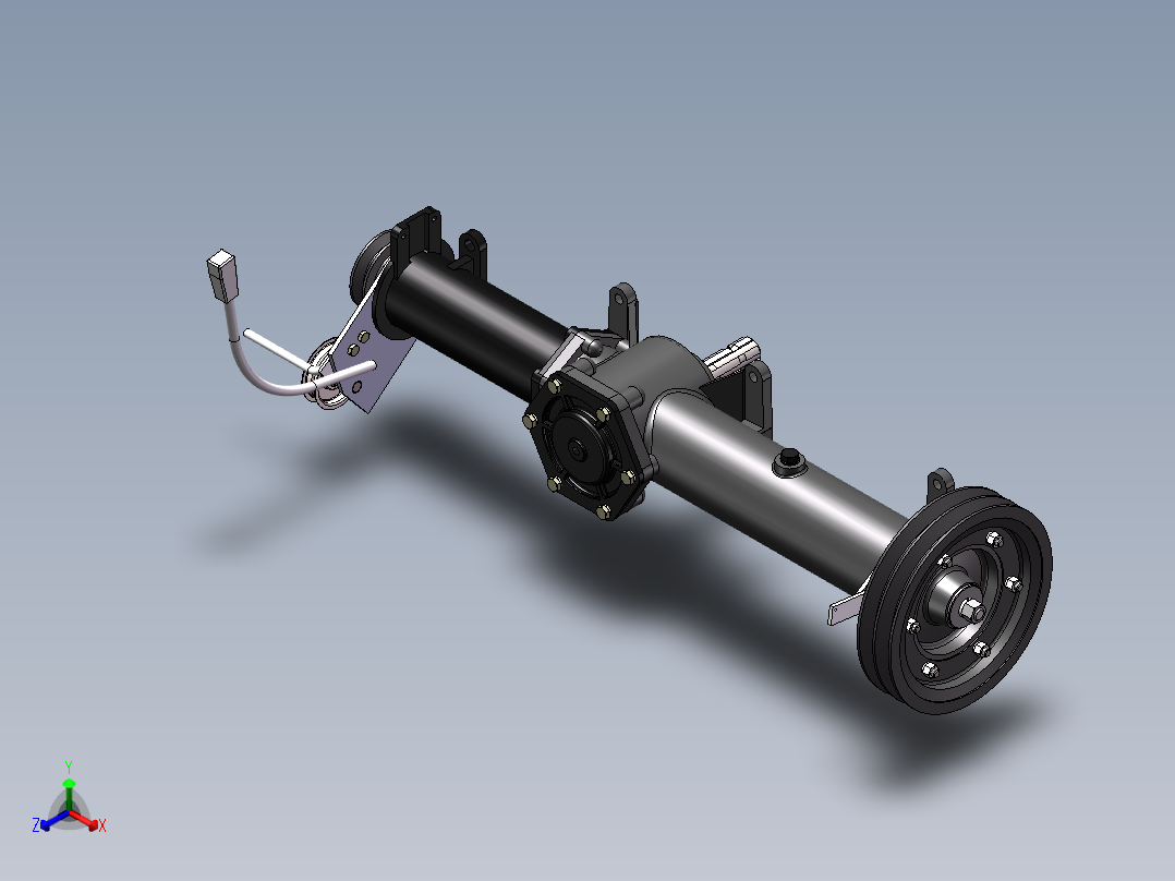 脱粒滚筒驱动器总成