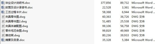 推动架工艺及钻夹具设计全套(说明书、工艺卡片和图纸等)缩略图