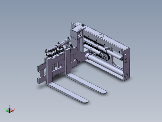 ZDH-QT-027 经典传动之卡车地盘180度旋转机构