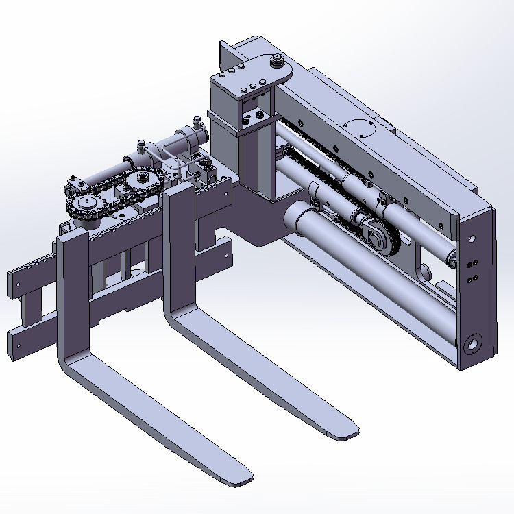 ZDH-QT-027 经典传动之卡车地盘180度旋转机构