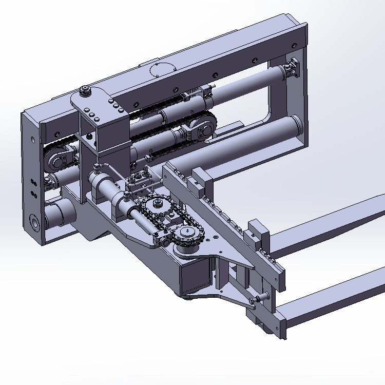 ZDH-QT-027 经典传动之卡车地盘180度旋转机构