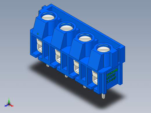 DEGSON DG365 系列 7.5mm 接线端子-DG365-7.5-04P-12-00AH