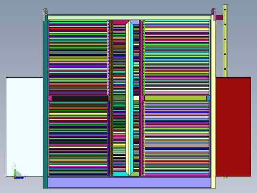 工地打包箱房移动房屋左视缩略图